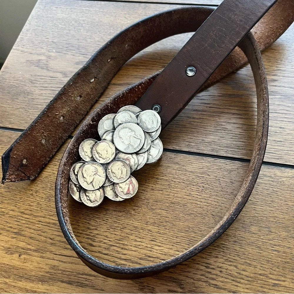 Limited Edition Leather USA Coin Belt